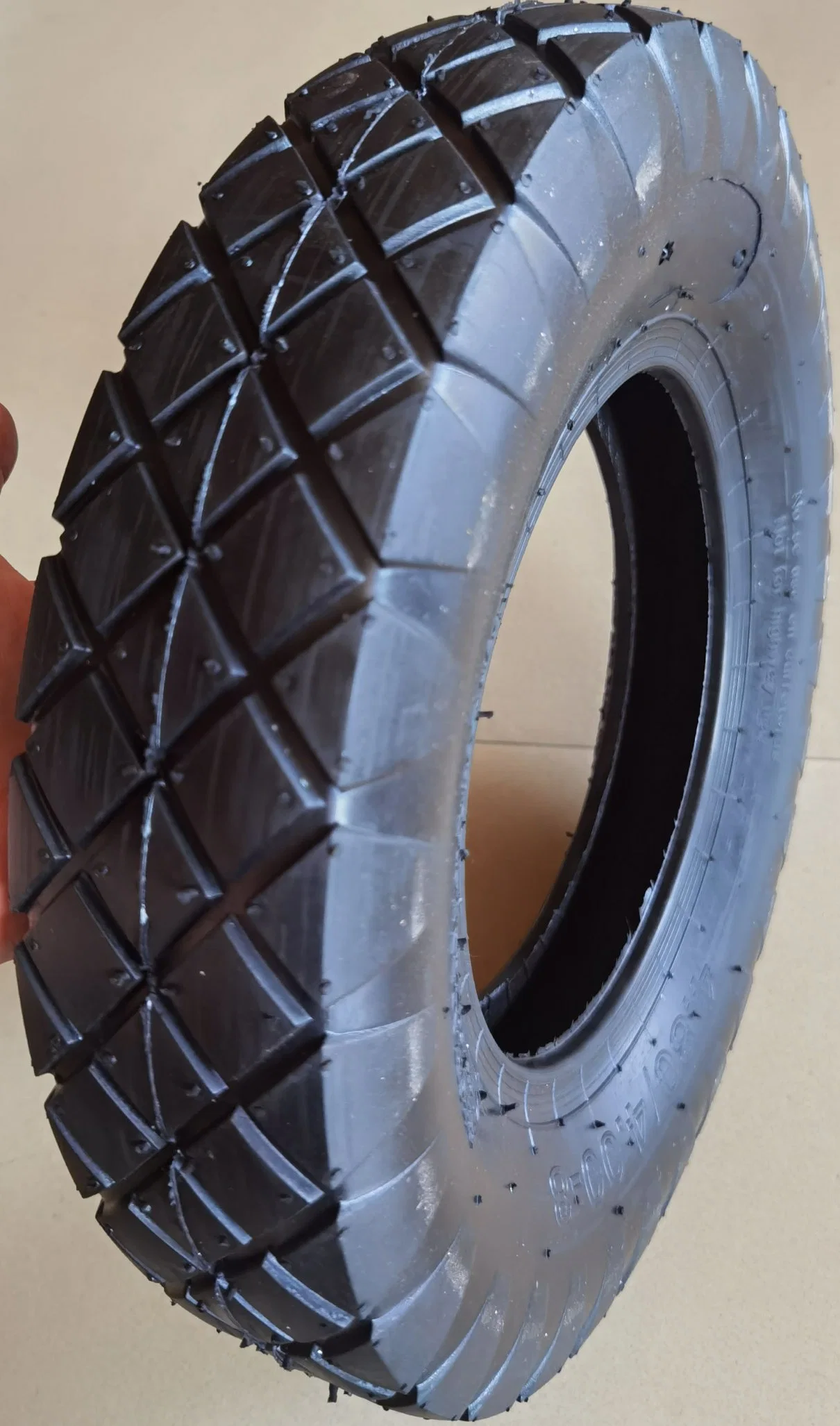 3.50-8 4.80/4.00-8 Wheelbarrow Rubber Tire Used for Wheelbarrows