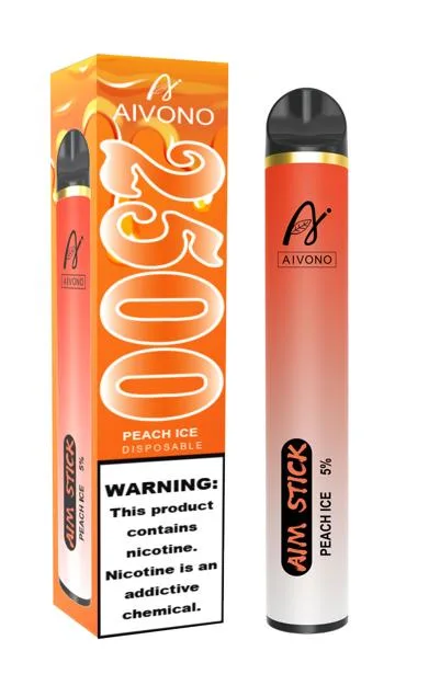 Aivono Disposable/Chargeable Vape Pen Electronic Cigarette Aim Stick 2500puffs 16flavors Best-Selling