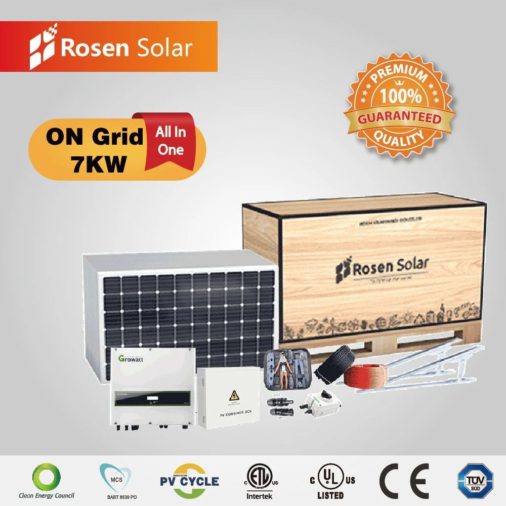 Easy Install 7kw Solar Power Inverter on Grid Solar System