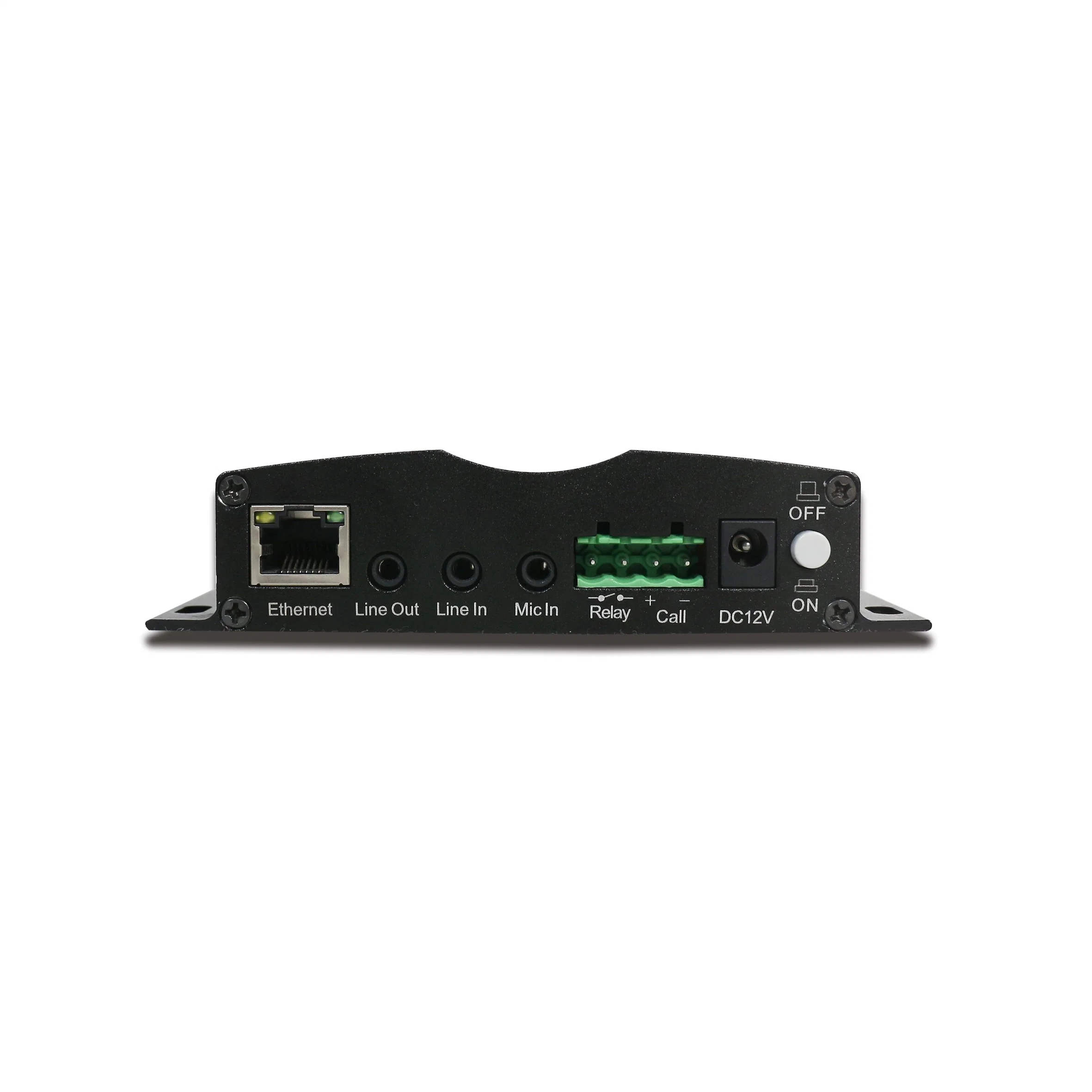 IP/SIP-Netzwerk-Audio-Router mit Line-Out und Mikrofon-Eingang Für Audio Intercom