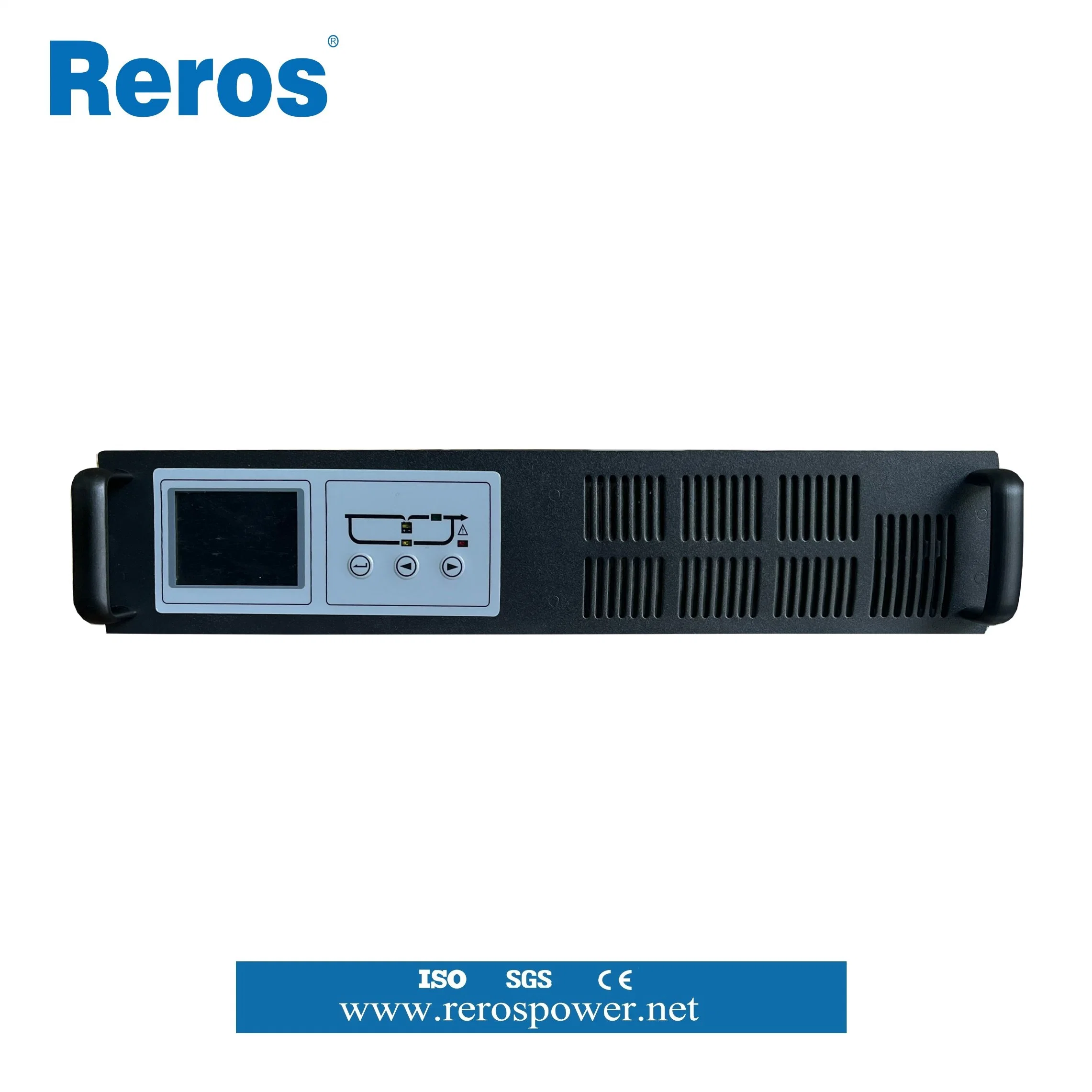 UPS Single Phase Online High Frequency Reros Power Supply 2kVA Rack-Mounted Low Voltage 110V Power Supply with Snmp Card