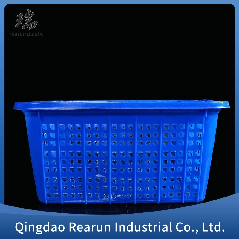 Nestable Plastic Basket for Fish&Shrimp Storage and Transport