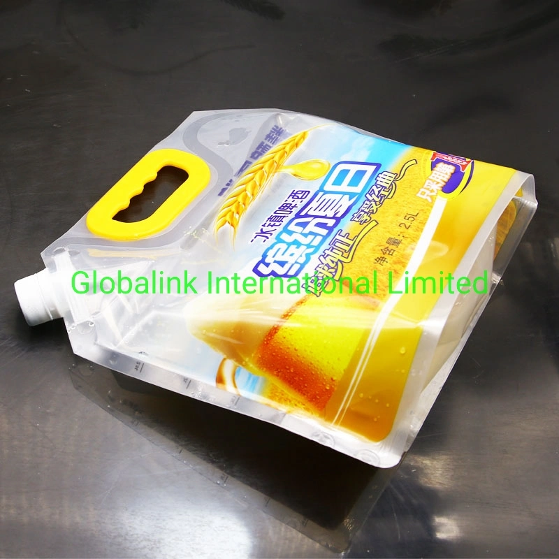 Plastic Drink Bags with Printing Customized