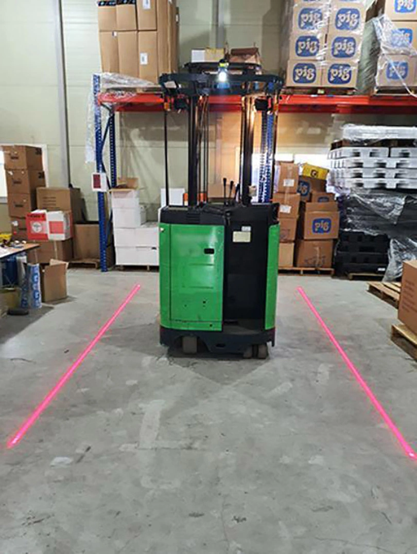 Forklift Laser Line Light with Adjustable Color Width