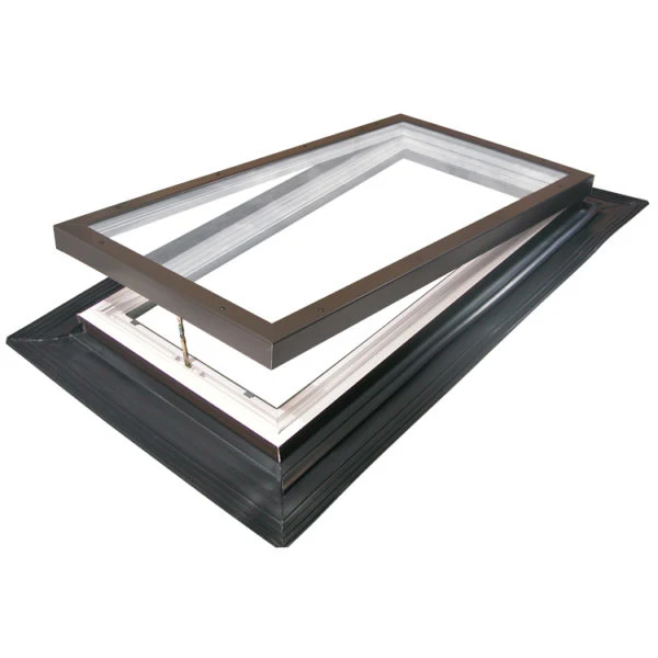 High Quality Aluminum Frame Double Glass Roof Skylght High Rise Glass Windows