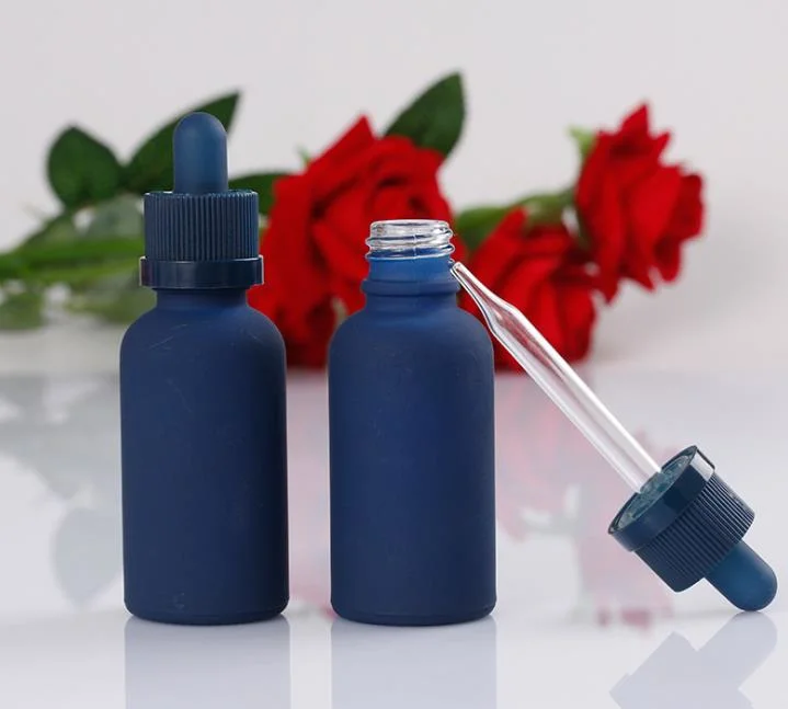 15ml 30ml Rubber Paint Glass Bottle for Essential Oil