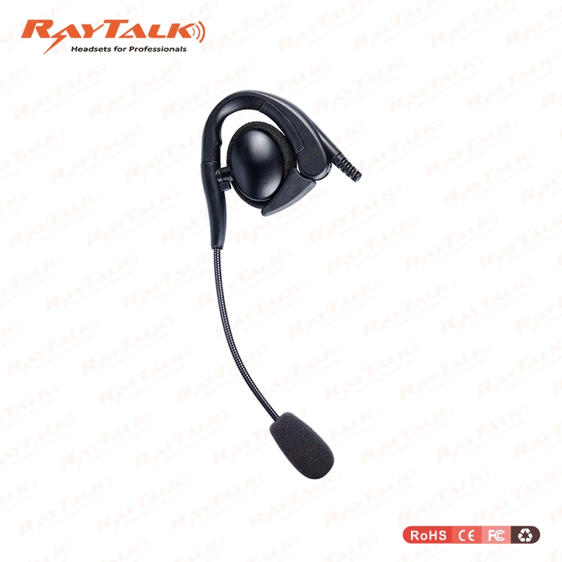 on-Ear Ear Set with D Shell for Two Way Radio