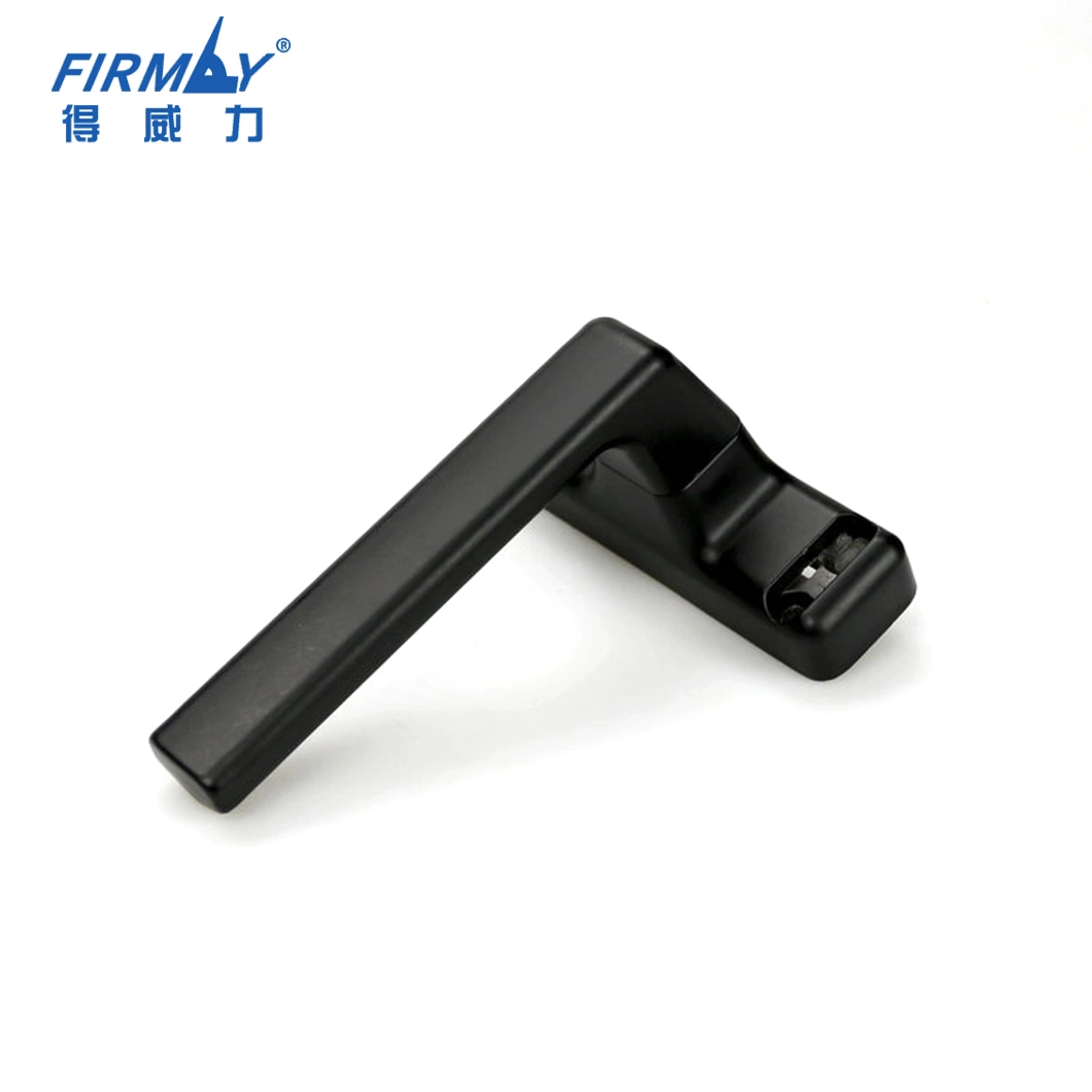 Factory Hot Sell Wholesale/Supplier Price Furniture Hardware Black Color Modern Style Design Aluminium Stainless Steel Door Handle