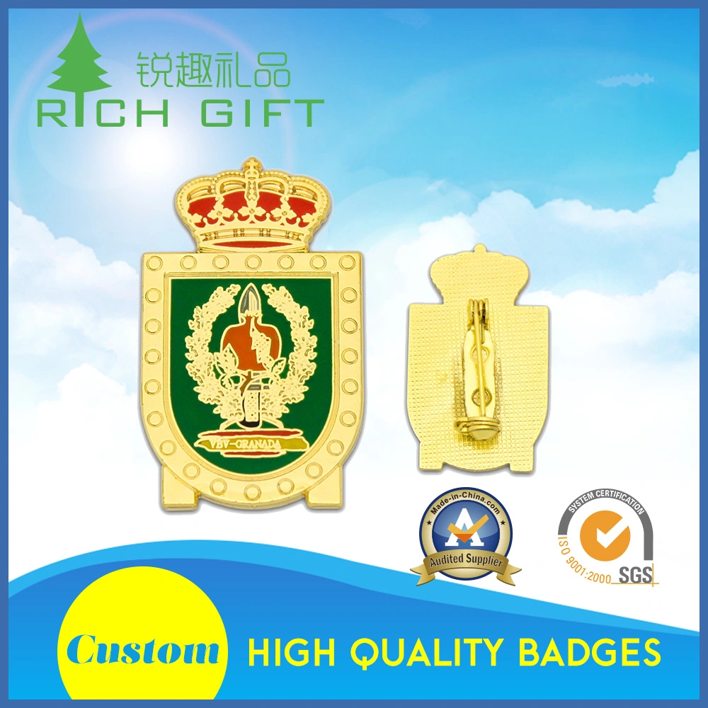 Wholesale/Supplier Custom High quality/High cost performance  Metal Award Badge for Match