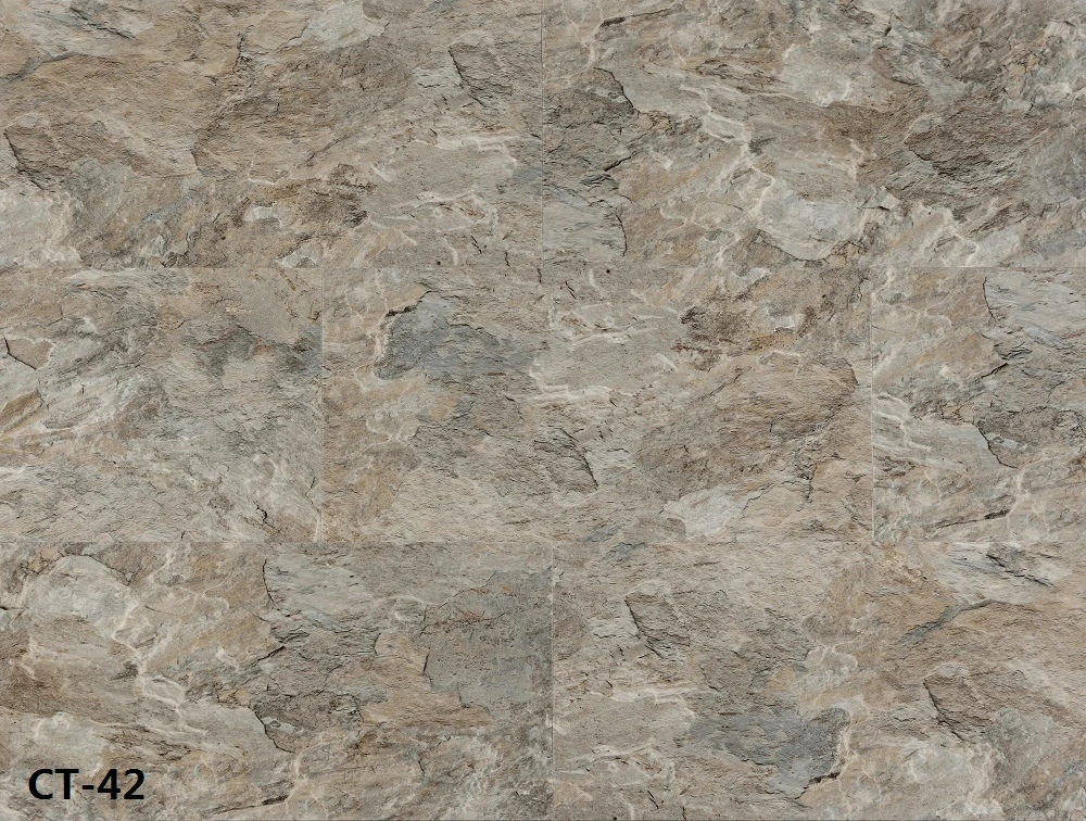 Waterproof Stone Granite Surface Cheap Click Marble Vinyl Floor Tiles Standard Size