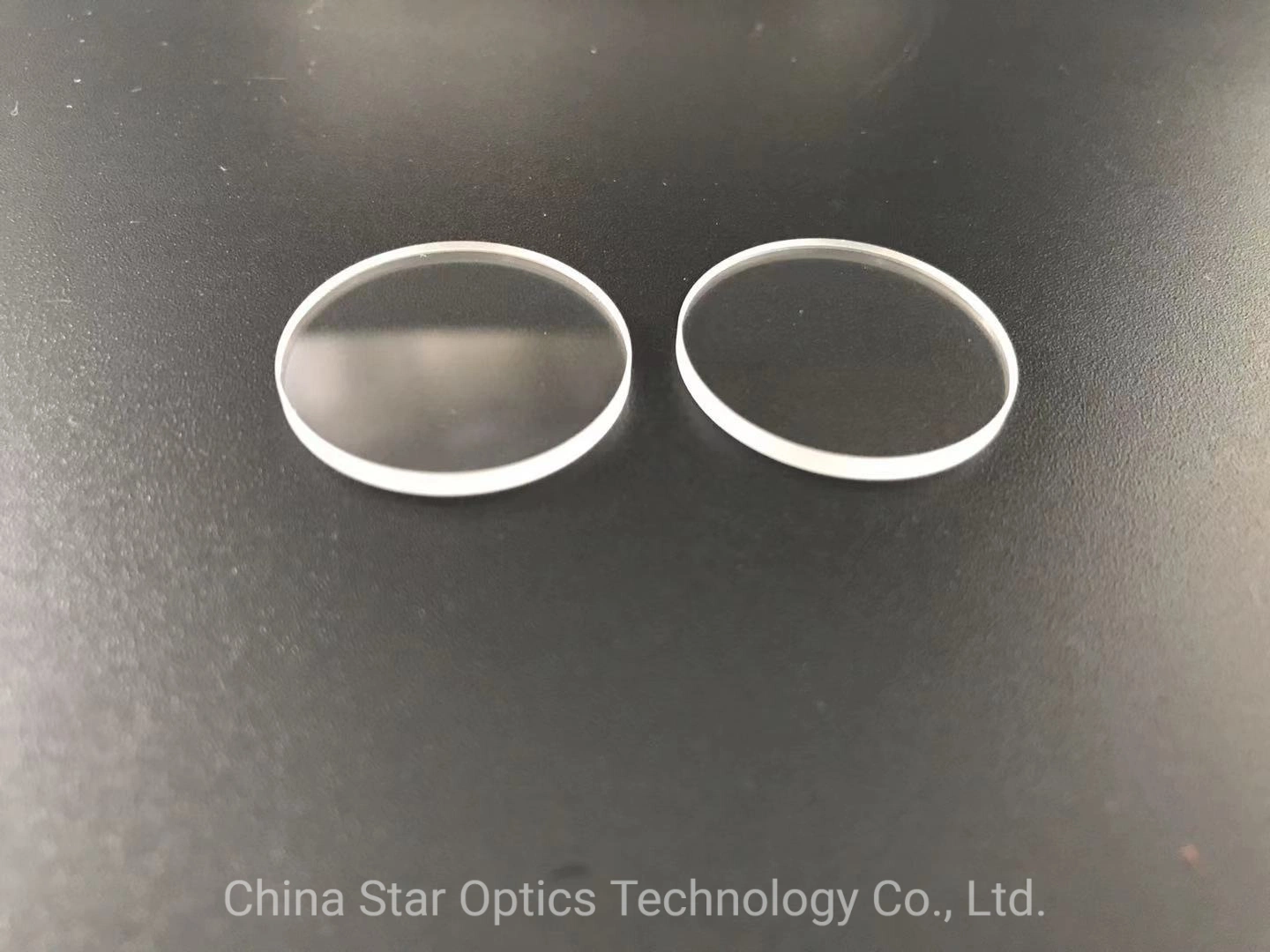 Optical Material Customized Single CaF2 Plano Lens for UV