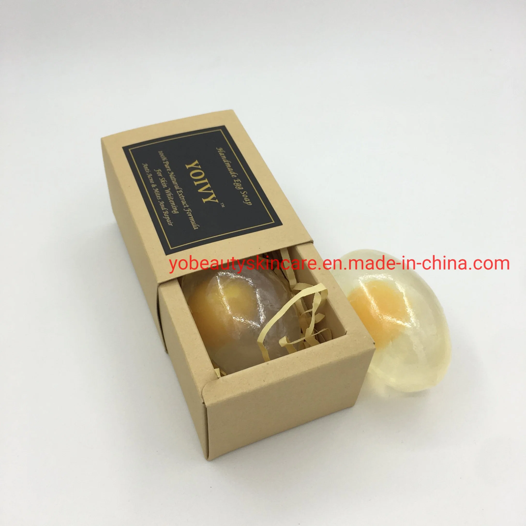 Yoivy Handmade Egg Soap for Skin Whitening Anti-Acne Mites and Repair