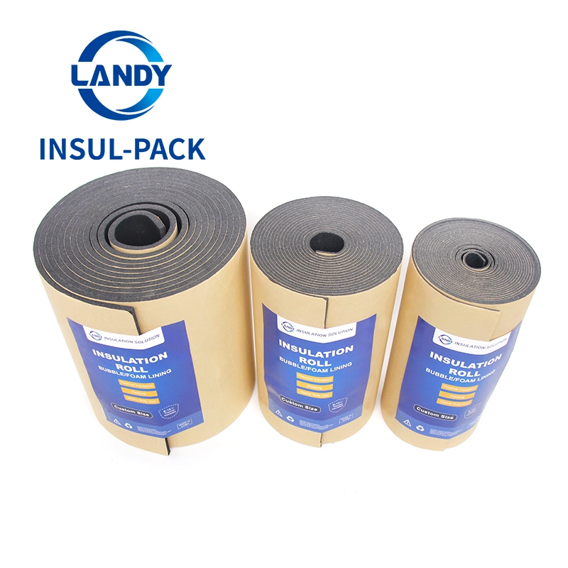 Self Adhesive Thermal Insulation XPE Foam Roll for Roofing Soundproof