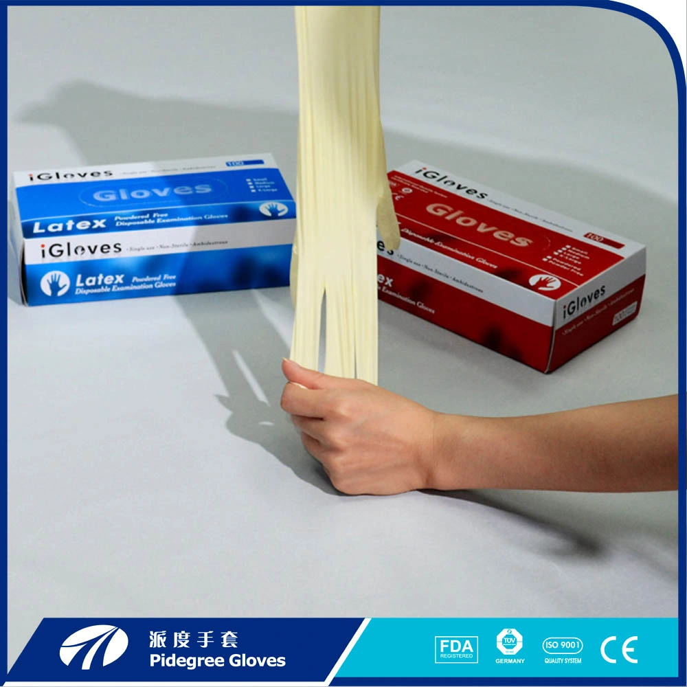 Dental Examination Gloves Latex, Latex Exam Glove Malaysia Manufacturer Medical with Design