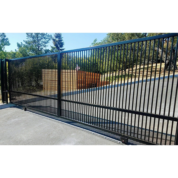 High Reputation Practical Metal Decorative Aluminum Sliding Gate