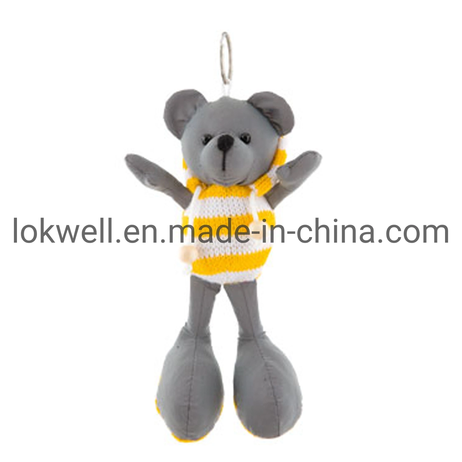 Stuffed Animals Reflective Plush Bear Keychains Plush Toys