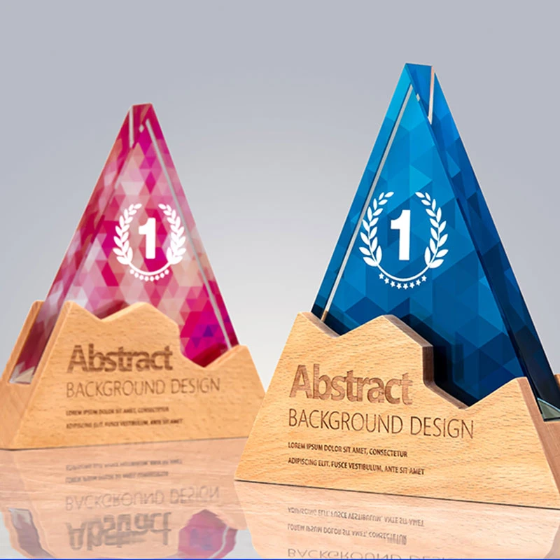 Kostenloser Schriftzug Honor Gift Excellent Staff Award Honor Award Crystal Schriftzug Macht Crystal Trophies