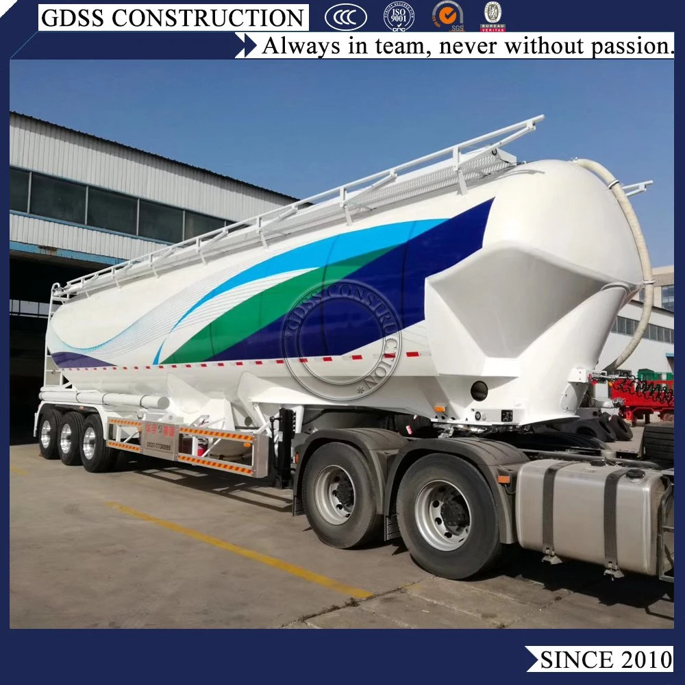 40 Cbm Bulk Cement Tanker Semi Tailer Dry Bulk Powder Silo Storage Tank for Sale