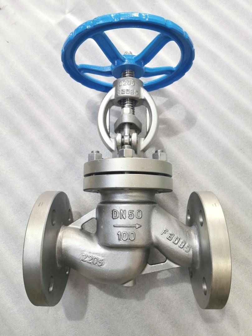 304/316 Stainless Steel Flanged Globe Valve J41W High Temperature and High Pressure for Heavy Duty