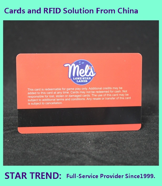 Customized Cmyk Printing PVC/Pet/Paper Magnetic Strip Card Used as Membership Card, Prepaid Card, ATM Card, etc.