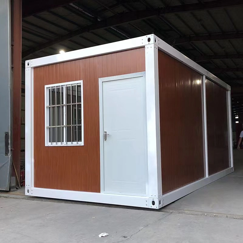 20ft kleine flache Packung tragbarer Stahl Tiny Prefab Modular Bungalow Haus