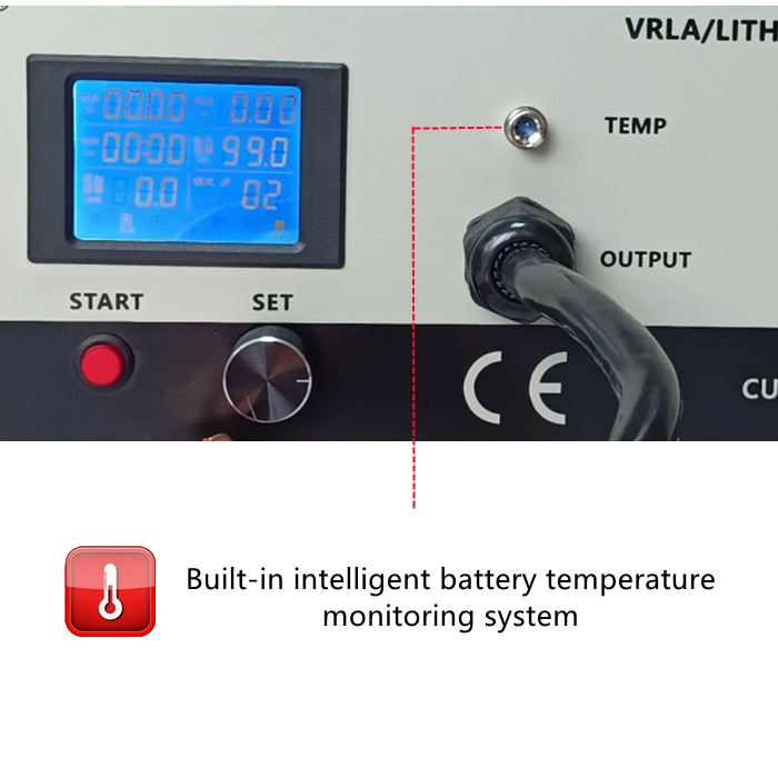 9V-99V 40A Wide Voltage Output Lithium-Ion Battery Pack Performance Analyzer Tester with Charge-Discharge-Temperature Monitoring