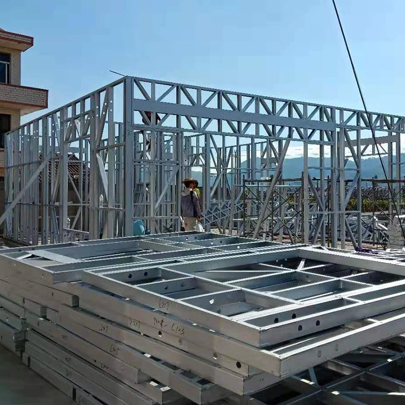 Light Steel Prefab House Built with USA Standard Villa Eco-Friendly Fast Installation