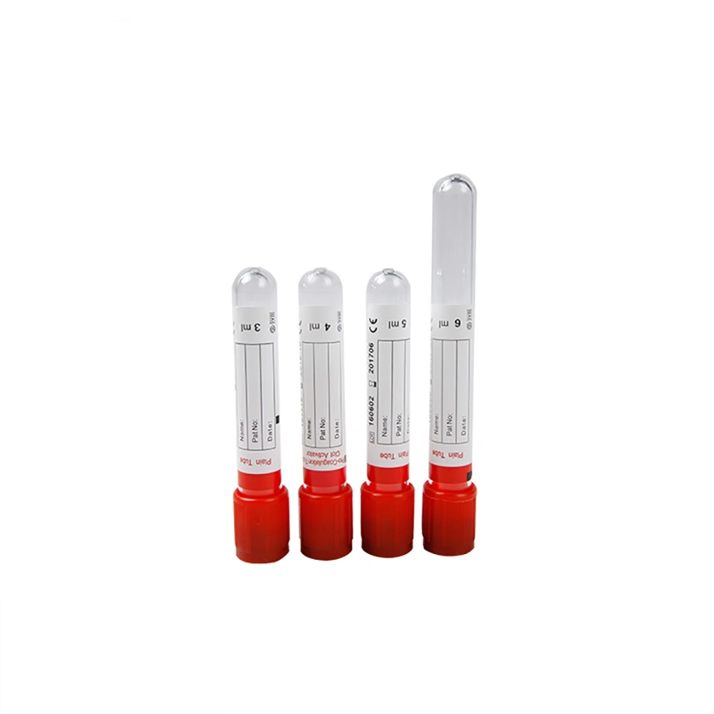 Disposable Medical Clot Gel&Clot EDTA ESR PT Glucose Heparin Vacuum Blood Collection Tubes