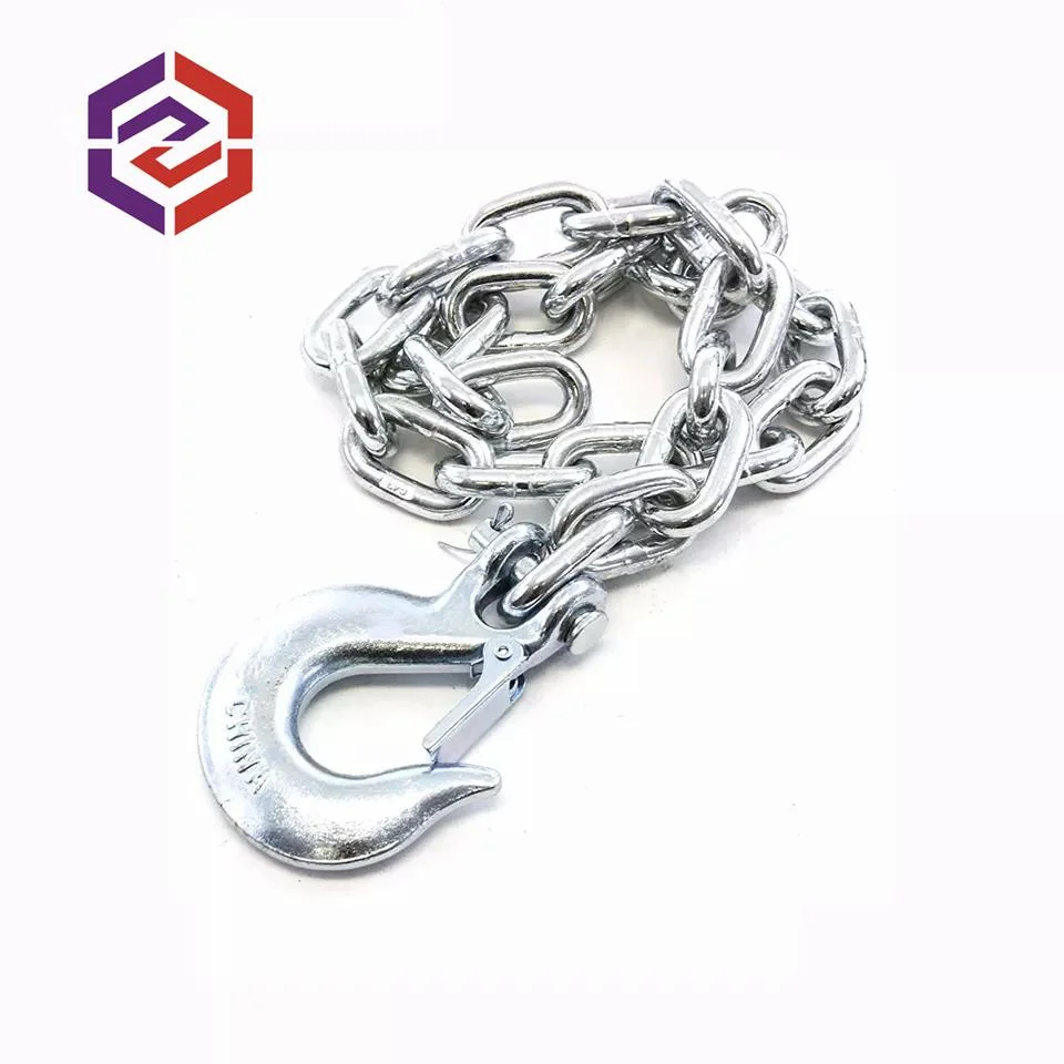 Galvanized Trailer Safety Chain with Slip Hook