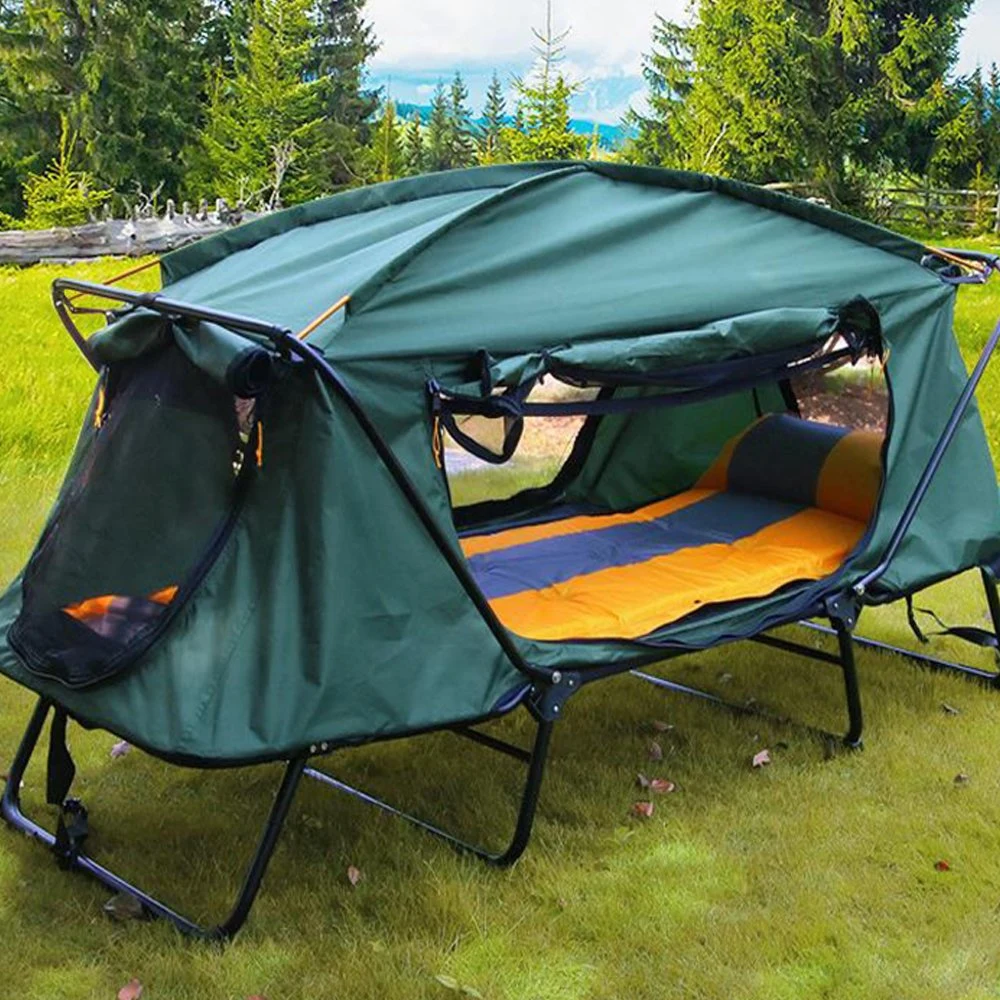 2023 Camping Bed Tent Folding Bed Camping 2 Person Sleeping Bed