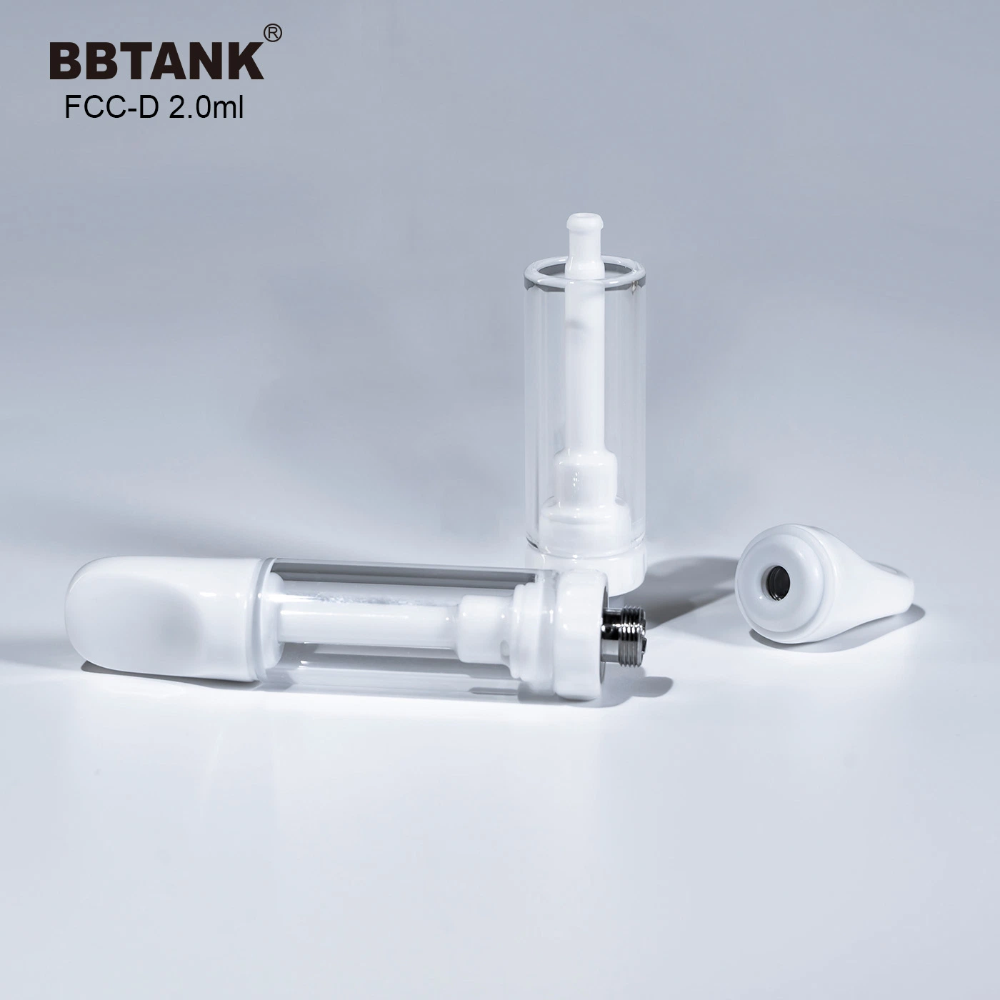 2022 Bbtank Live Resin Oil Cartridge TCO Atomizador VAPE desechable Vacíe los cartuchos de 2 gramos