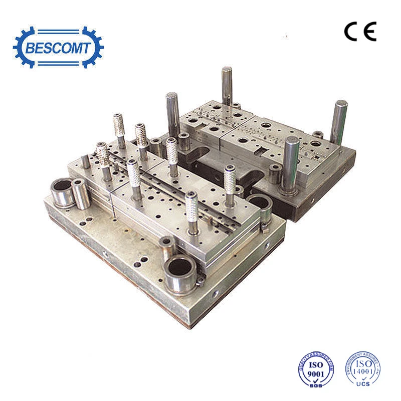 Herramienta de perforación progresiva de moldes de troquelado para cajas de conexiones eléctricas de metal