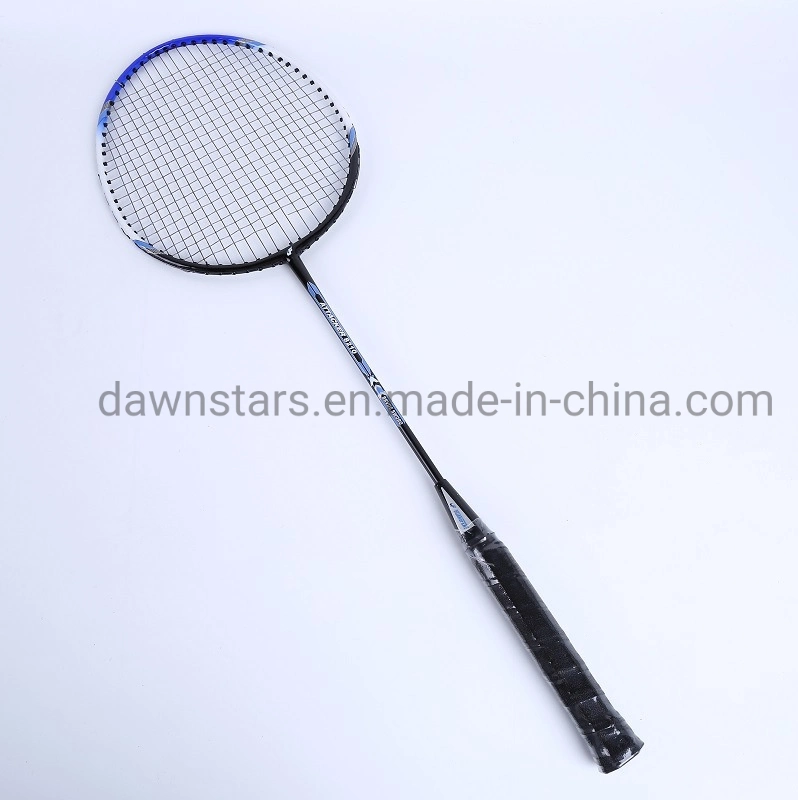 Iron Alloy Badminton Racket with Water Lables