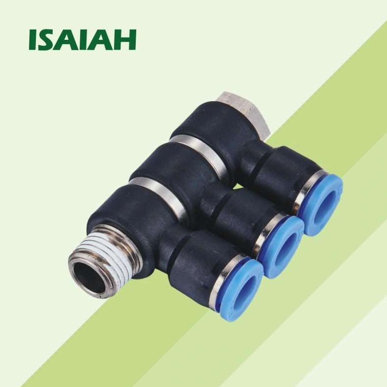 High Quality Triple Universal with Thread Pneumatic Air Fitting