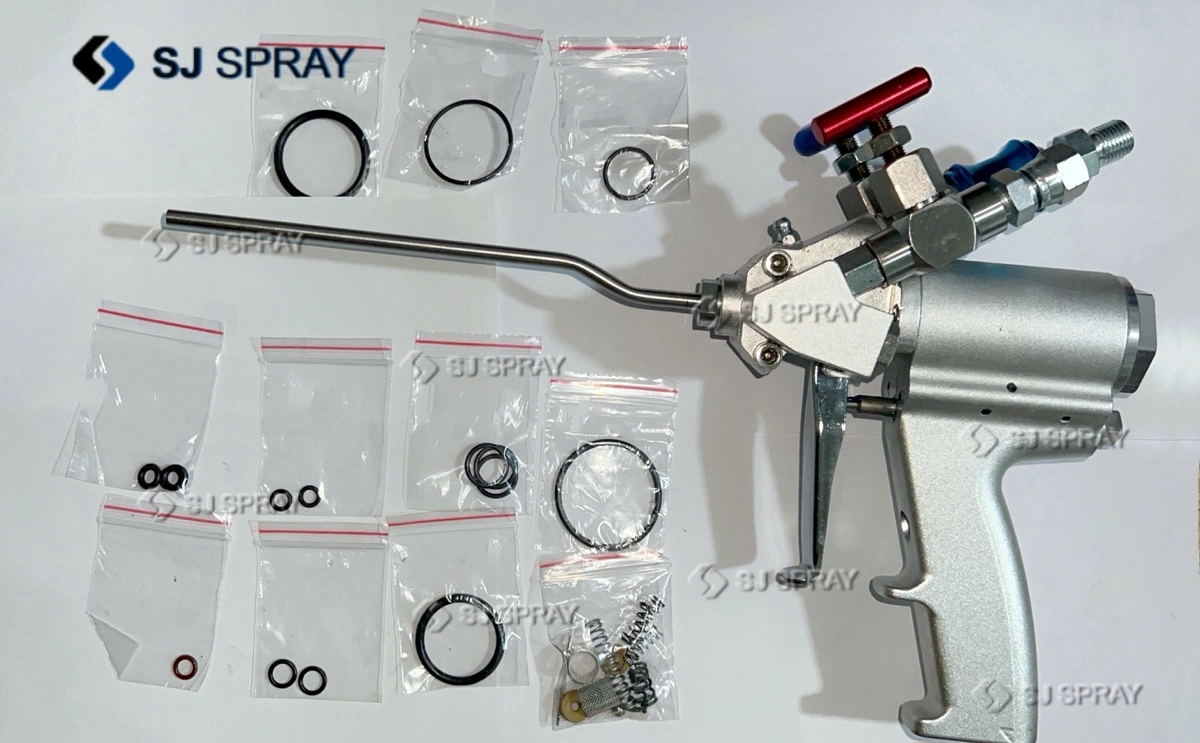 Air Self-Cleaning Polyurethane Spray Gun P2