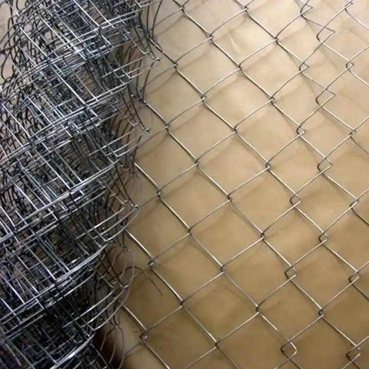 Manual Operated Chain Link Wire Mesh Fence Machine Making Hot Dipped Galvanized PVC Coated Chain Link Fence