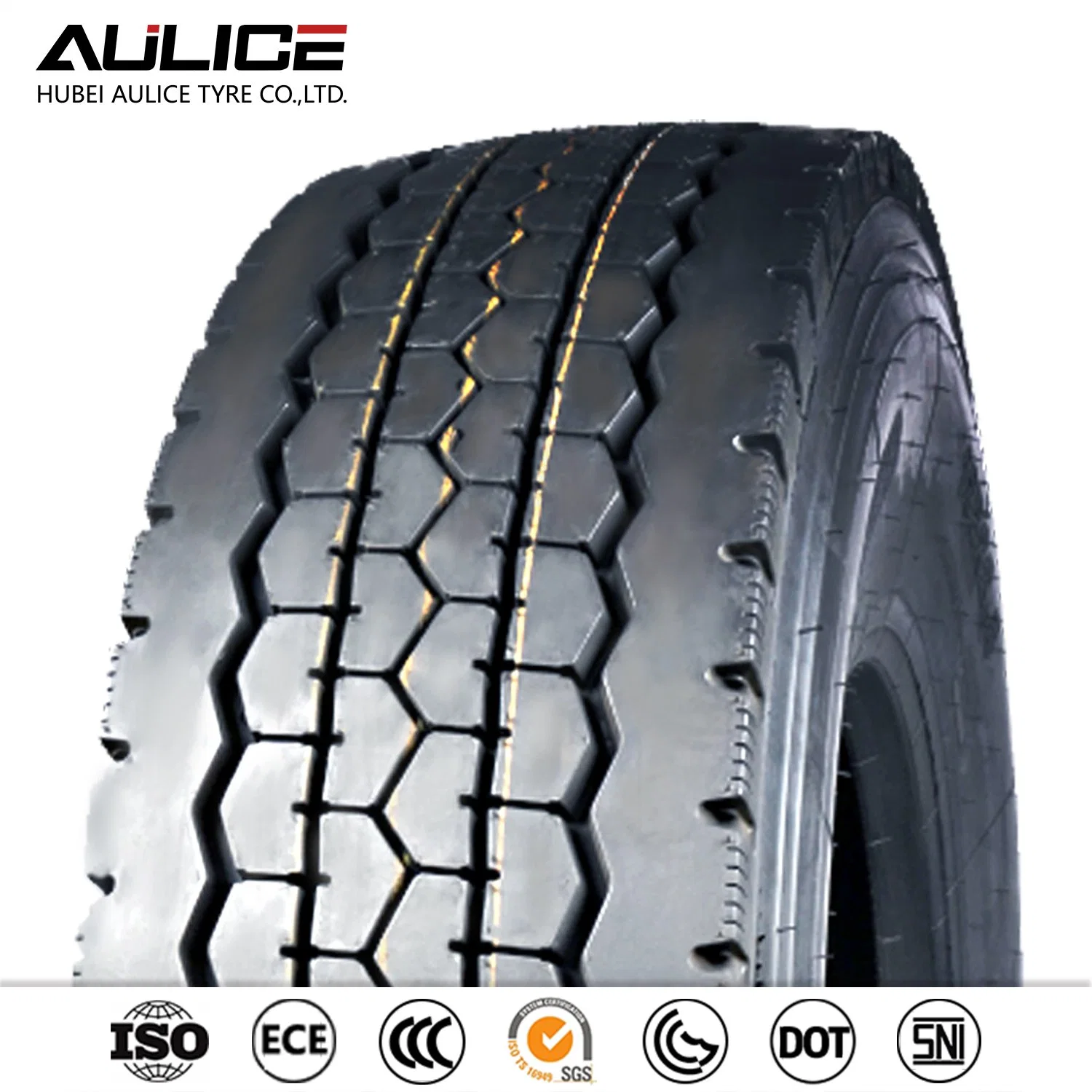 11R22.5 neumático de camión radial de acero, AR8181 AULICE TBR/OTR fábrica de llantas, neumáticos tubeless, fuerte tracción y agarre terreno superior