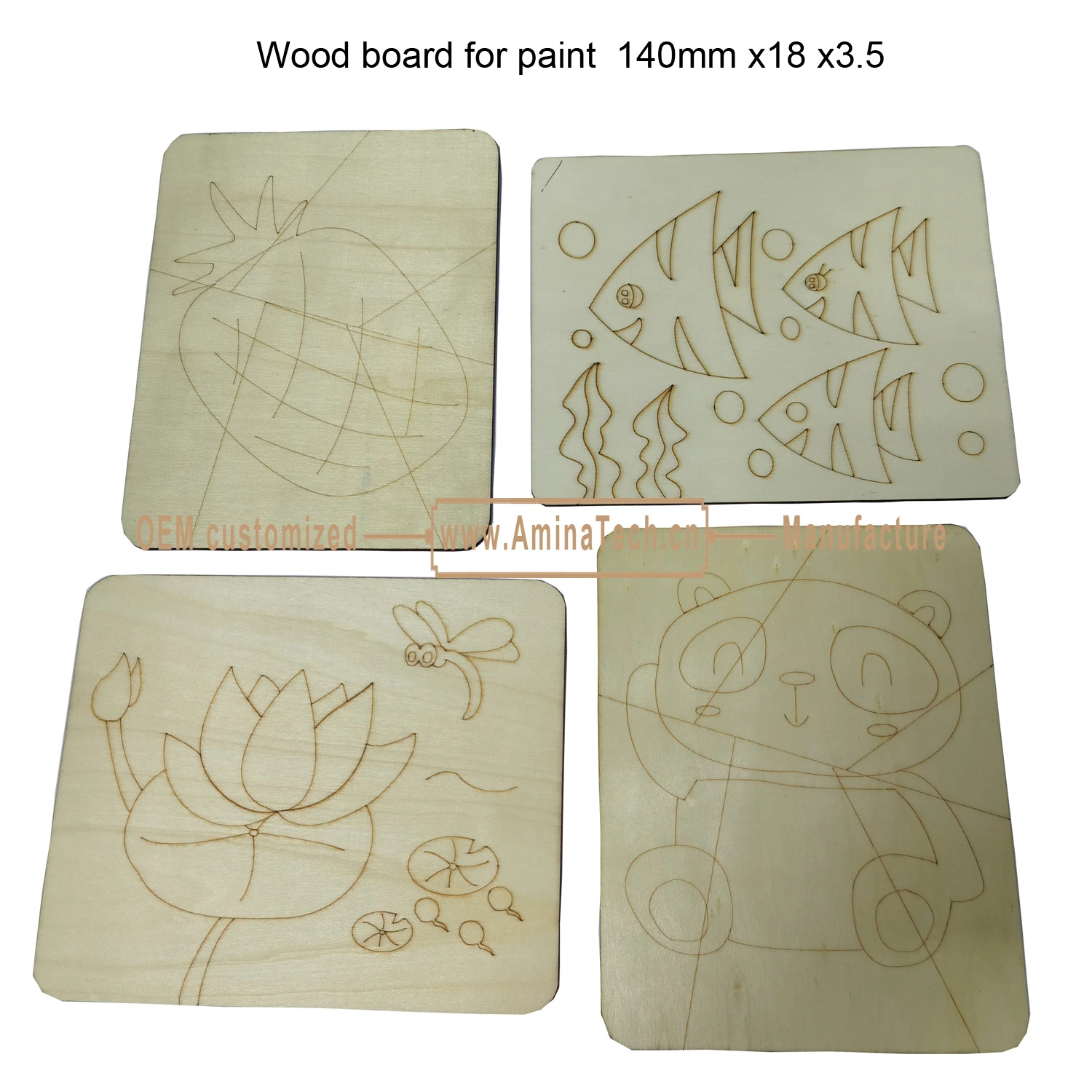 Wood board for paint  140mm x18 x3.5,Hand Tools