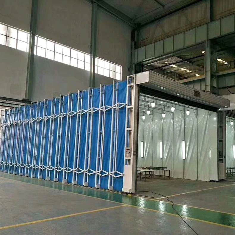 Auto Portable Paint Booth Spray Booths for Bus and Large Workpieces