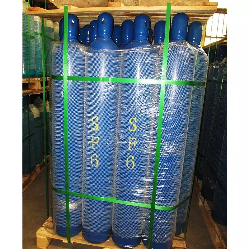 99.999% Sulfur Hexafluoride Sf6 Gas in 50L Gas Cylinder