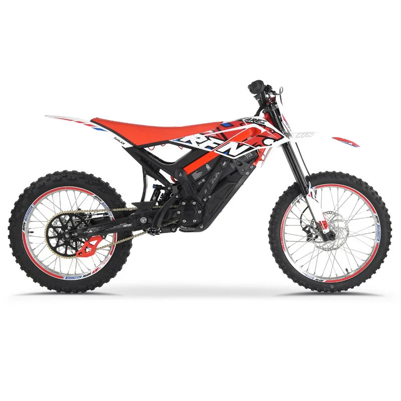 Moto tout-terrain Apollo Rfn Ares Rally PRO 74V/ 35ah Max. Puissance 11kw course peur rien moto électrique adulte