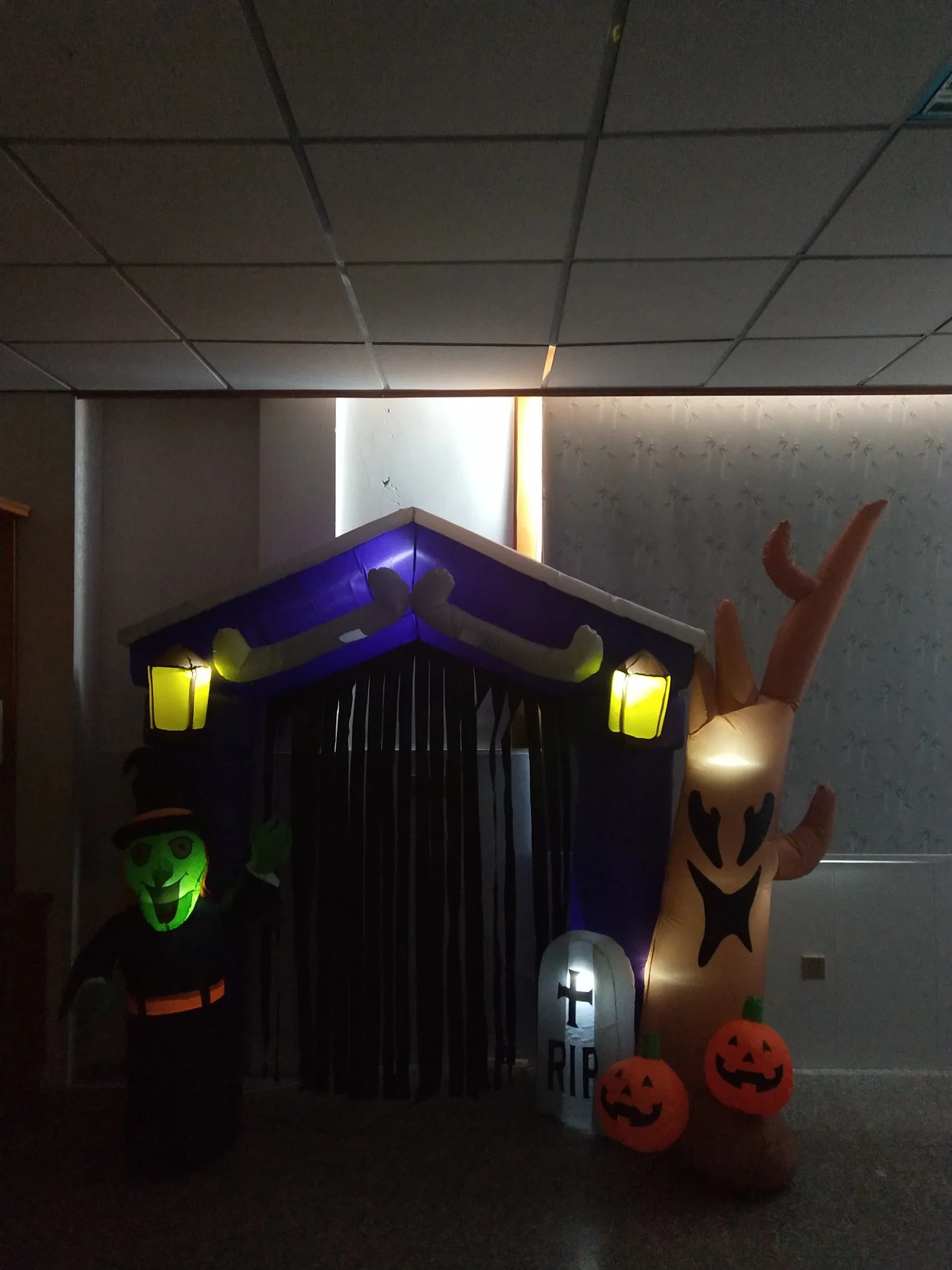 Hot Giant Inflatable Halloween Arch for Home Decor