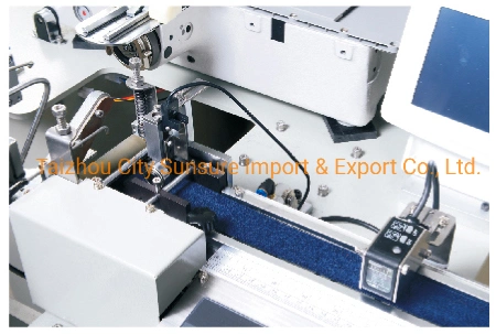 High Speed Automatic One-Time Elastic Band Cutting and Joining Sewing Machine Ss-200e