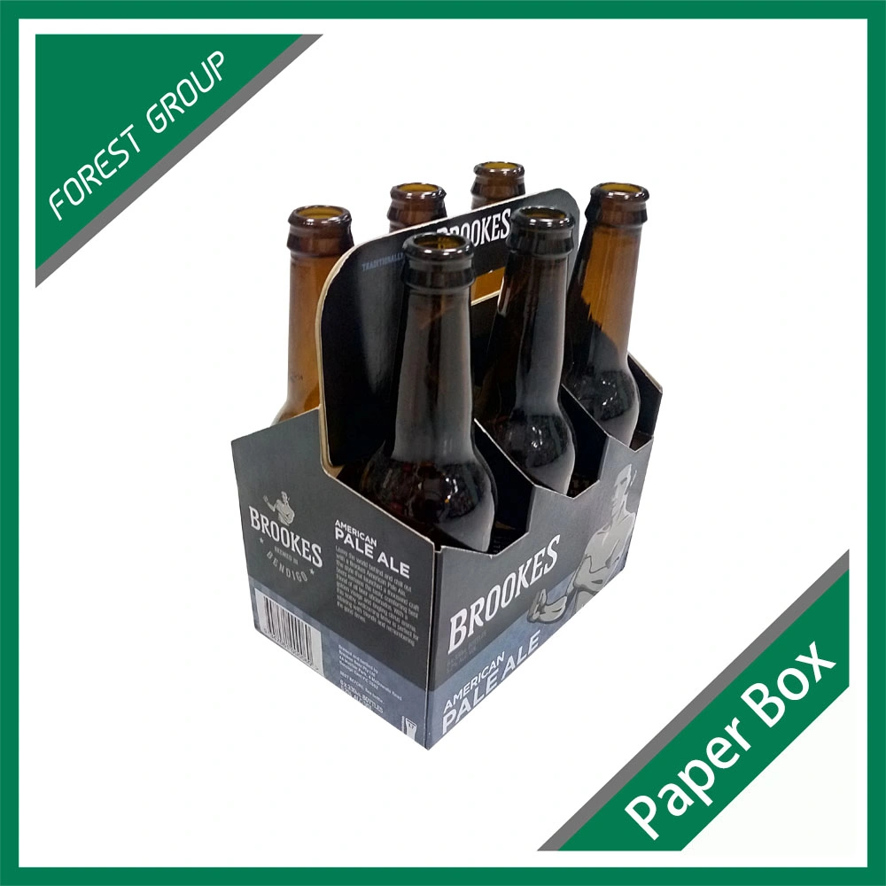 Paper Packing Holder for 6 Bottle Beer (fp6070)