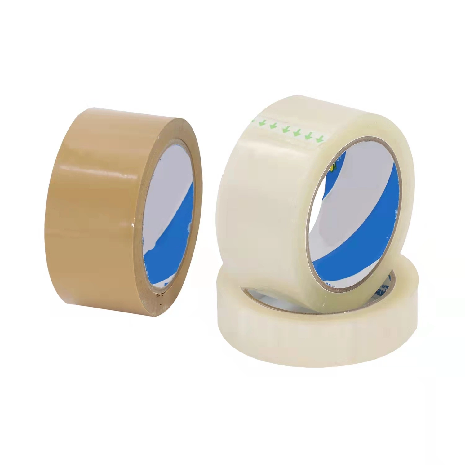 Printed Adhesive Carton Sealing Packaging Transparent Brown BOPP Packing OPP Tape