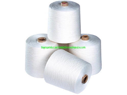 Raw White 100% Polyester 40s/2 Core-Spun Textile Sewing Thread Yarn