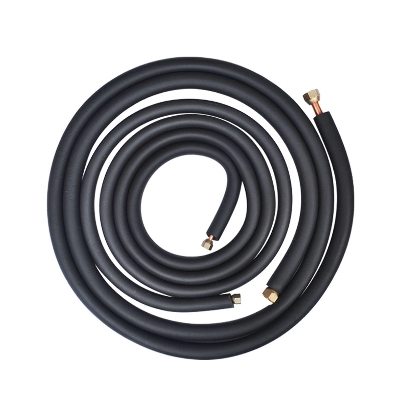 Refrigeration Parts Air Conditioning Connection Rubber HVAC Line Sets Air Conditioner Insulated Tube Copper Pipe