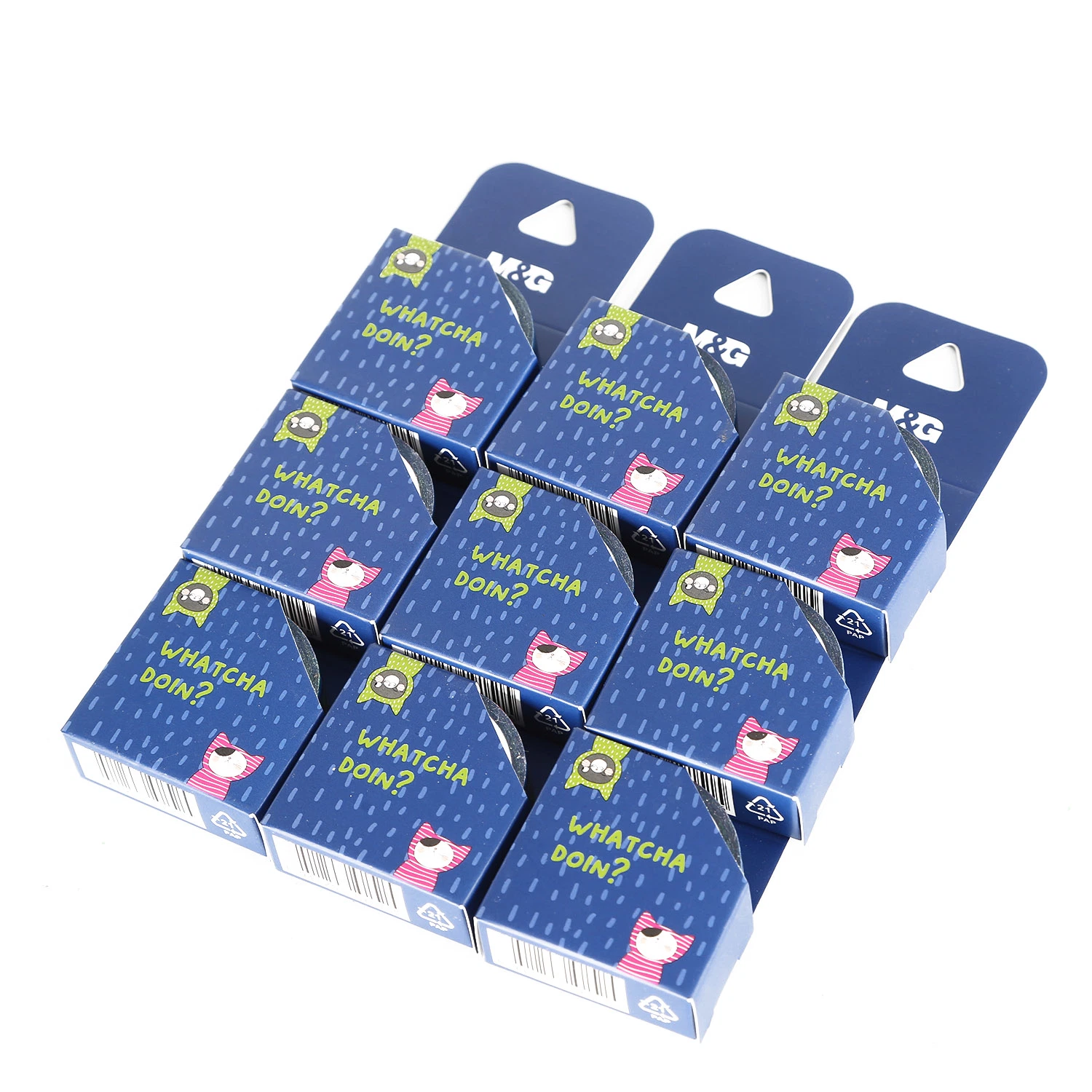 M&G Cute Cats Stationery 15mm Washi Paper Tape of Decoration Adhesive Sticker