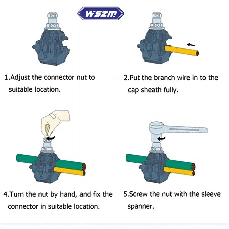 Jbc/B Type Insulation Piercing Connector / Puncture Clamp with Shear Head