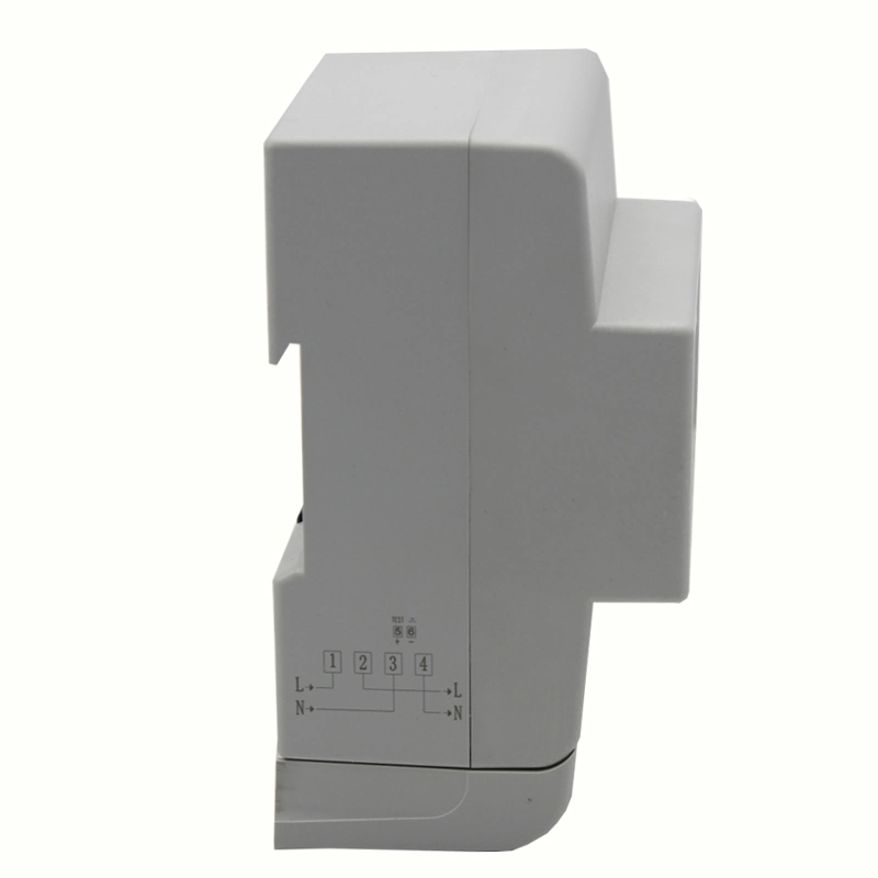 Single Phase Two Wire DIN Rail Electricity Kwh Meter with Anti-Thieft